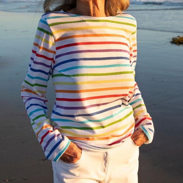 Saint James Rainbow Striped Shirt Minquiers Pride Review