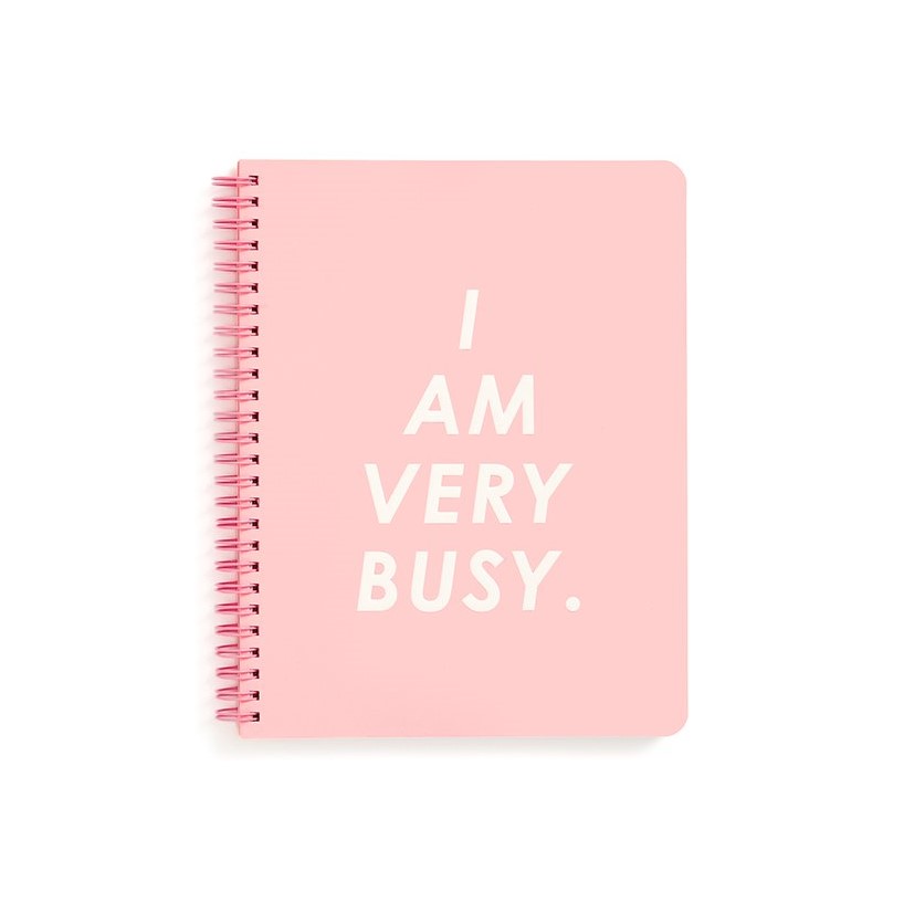ban.do Rough Draft Mini Notebook - I Am Very Busy, Pink Review