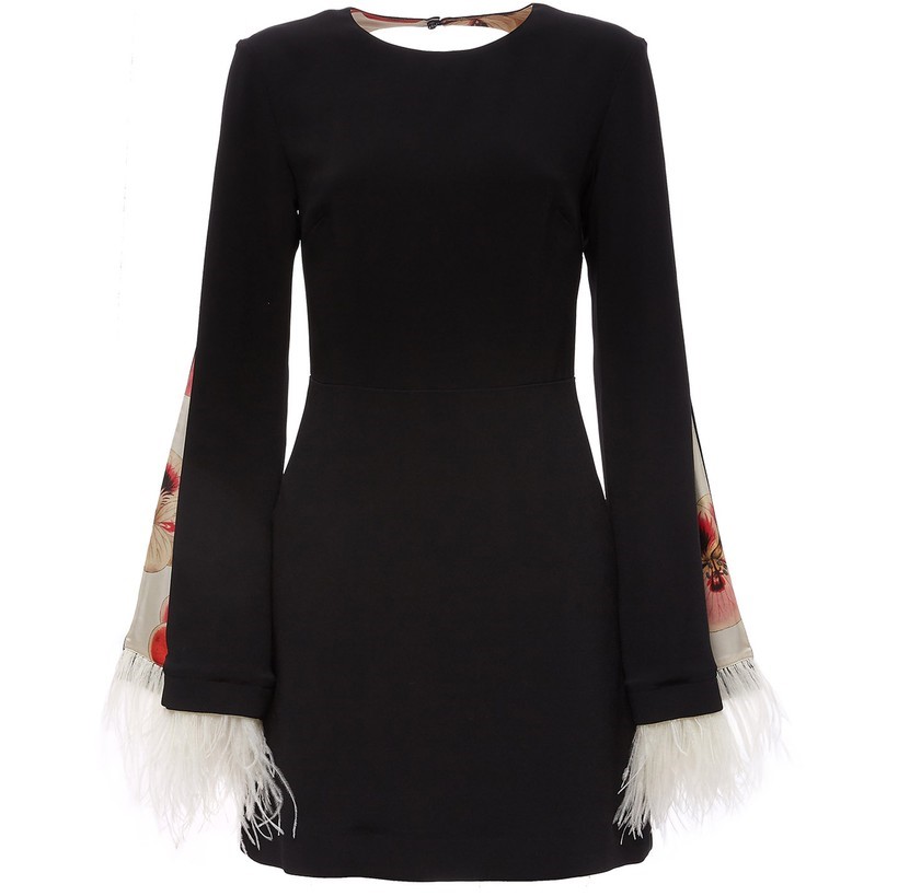 24S La Doublej Spock Dress With Feathers Review