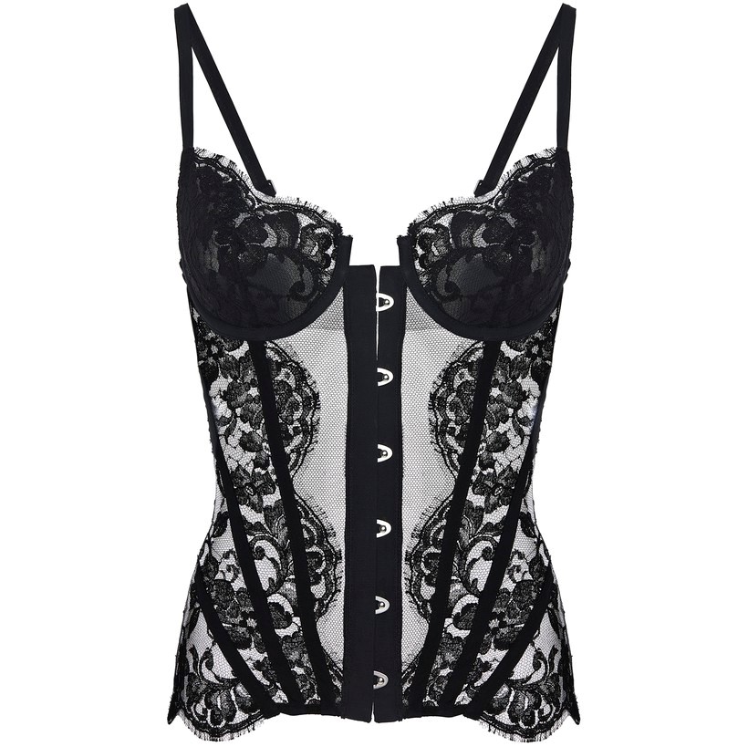 24S La Perla Corset in Leavers Lace Review