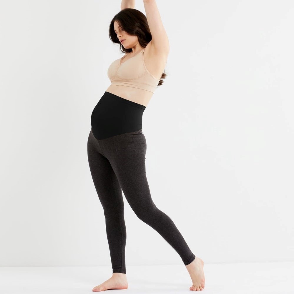 A Pea in the Pod Luxe Essentials Secret Fit Belly Ultra Soft Maternity Leggings Review
