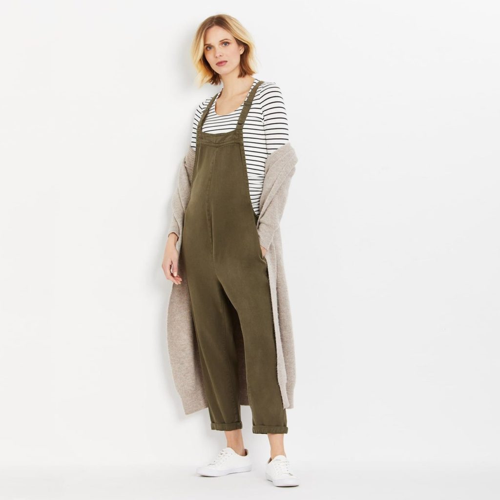 A Pea in the Pod Tencel Maternity Overall Review