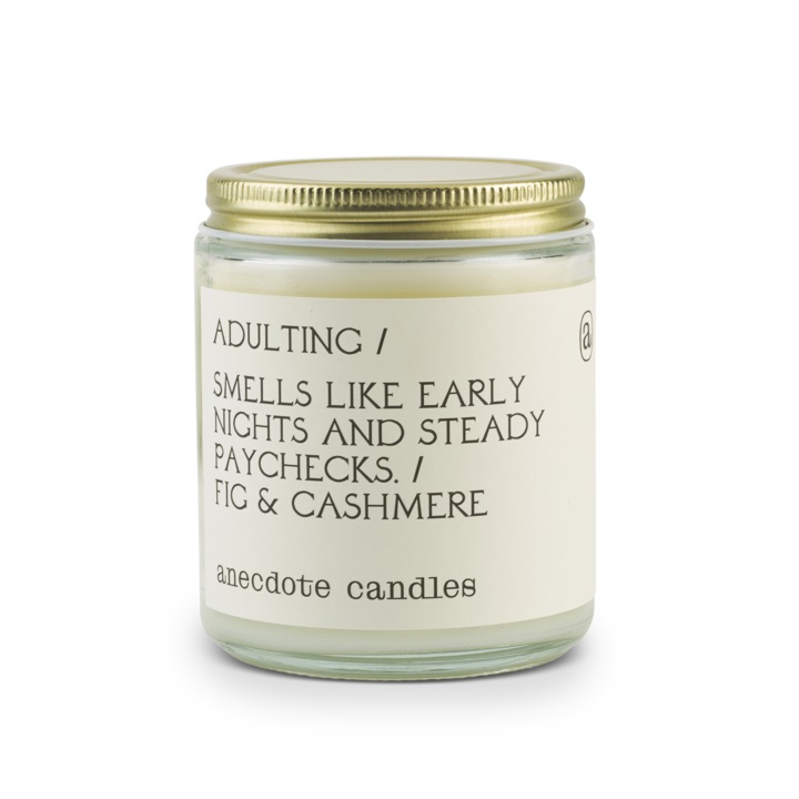 Anecdote Candles Adulting Review