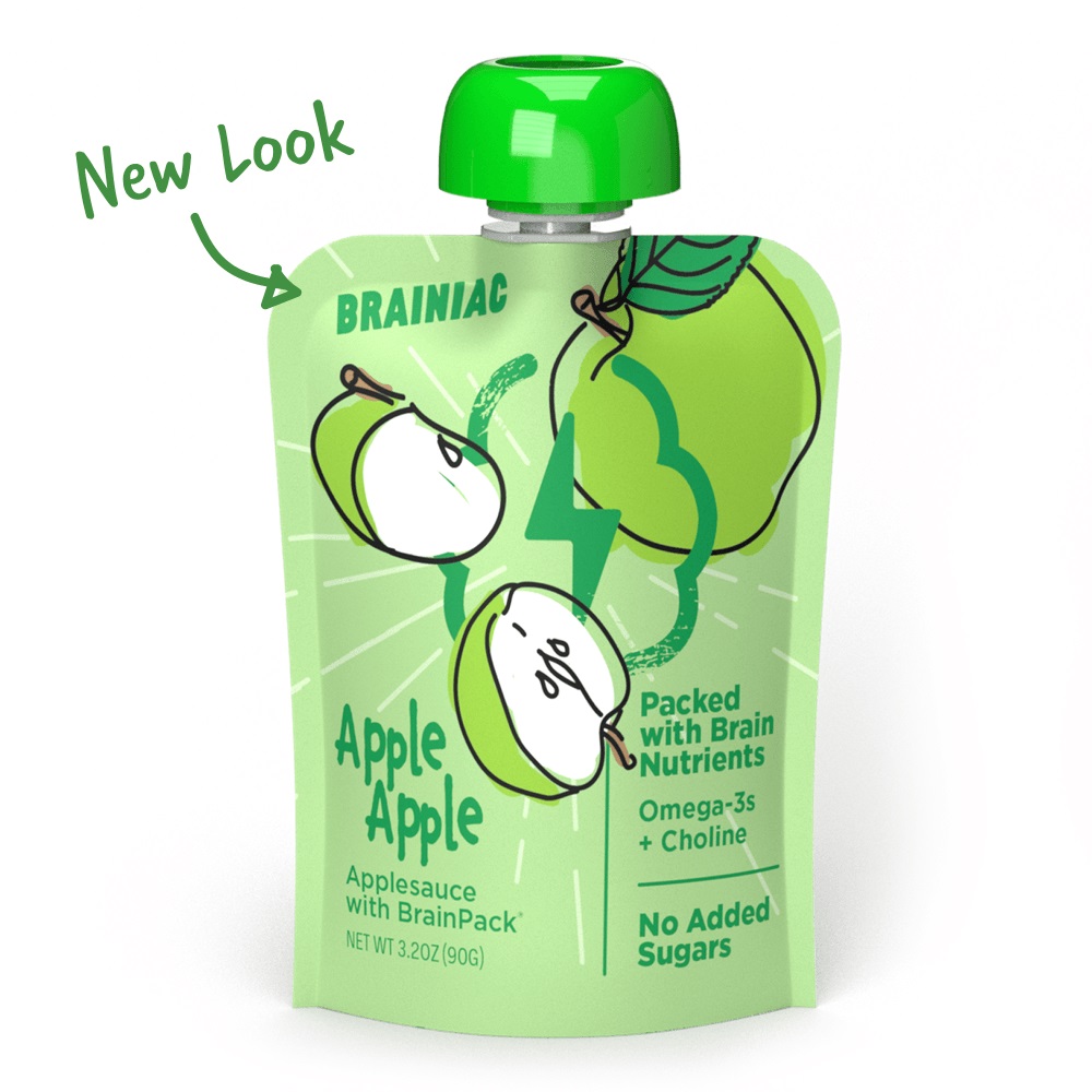 Brainiac Brain Squeezers Apple Applesauce Review