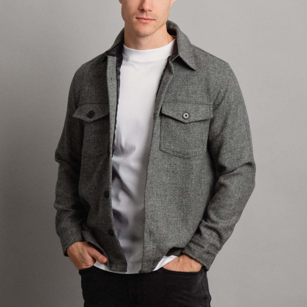 The Helm Clothing Portuguese Flannel Grey Wool Overshirt Review