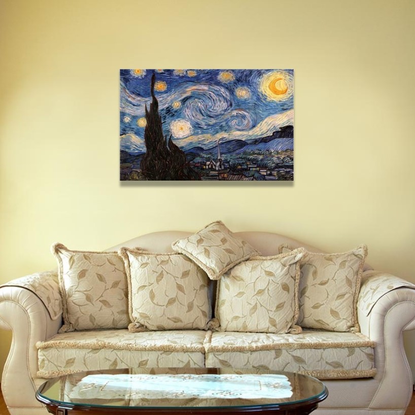ICanvas The Starry Night Canvas Print Review