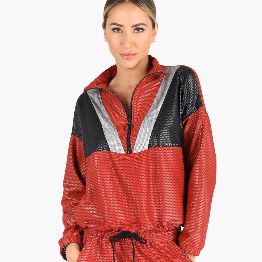 KORAL Sphere Netz Anorak Rouge Review