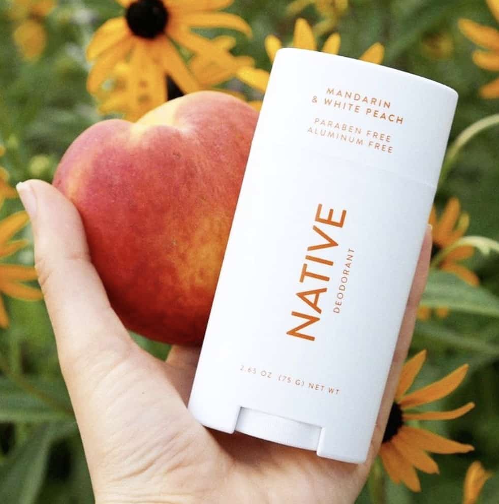 Mandarin and White Peach Native Deodorant Review