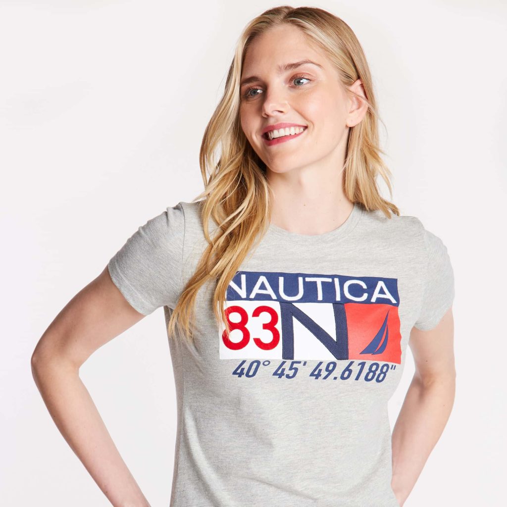 Nautica Classic Fit T-Shirt In Logo Graphic Review