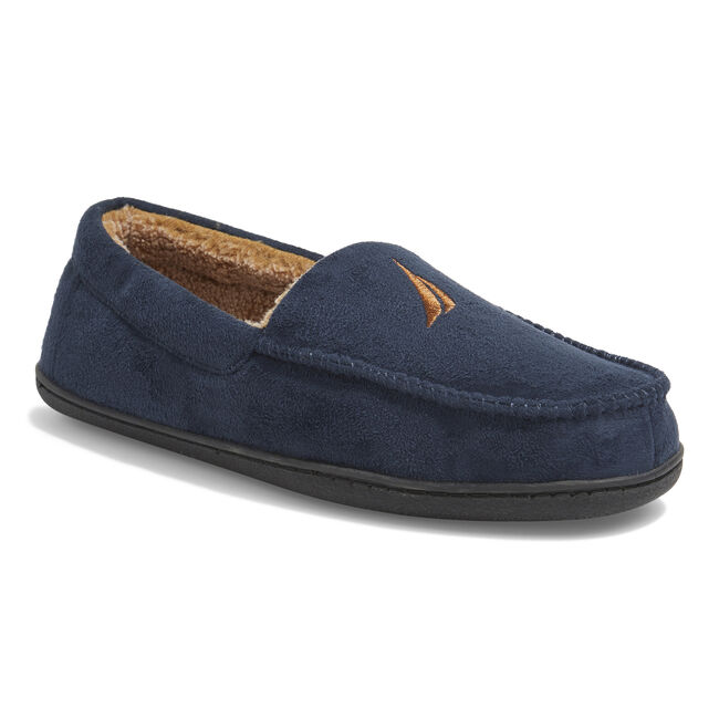 Nautica Microsuede Fleece Lined Slippers Review