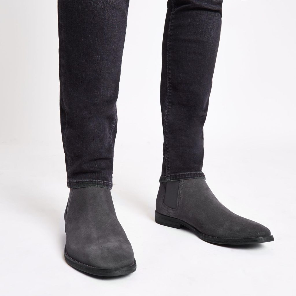 River Island Grey Suede Slip On Chelsea Boots Review