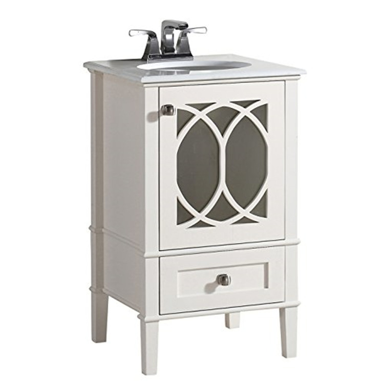 Simpli Home Paige 20” Bath Vanity with White Engineered Marble Top Review