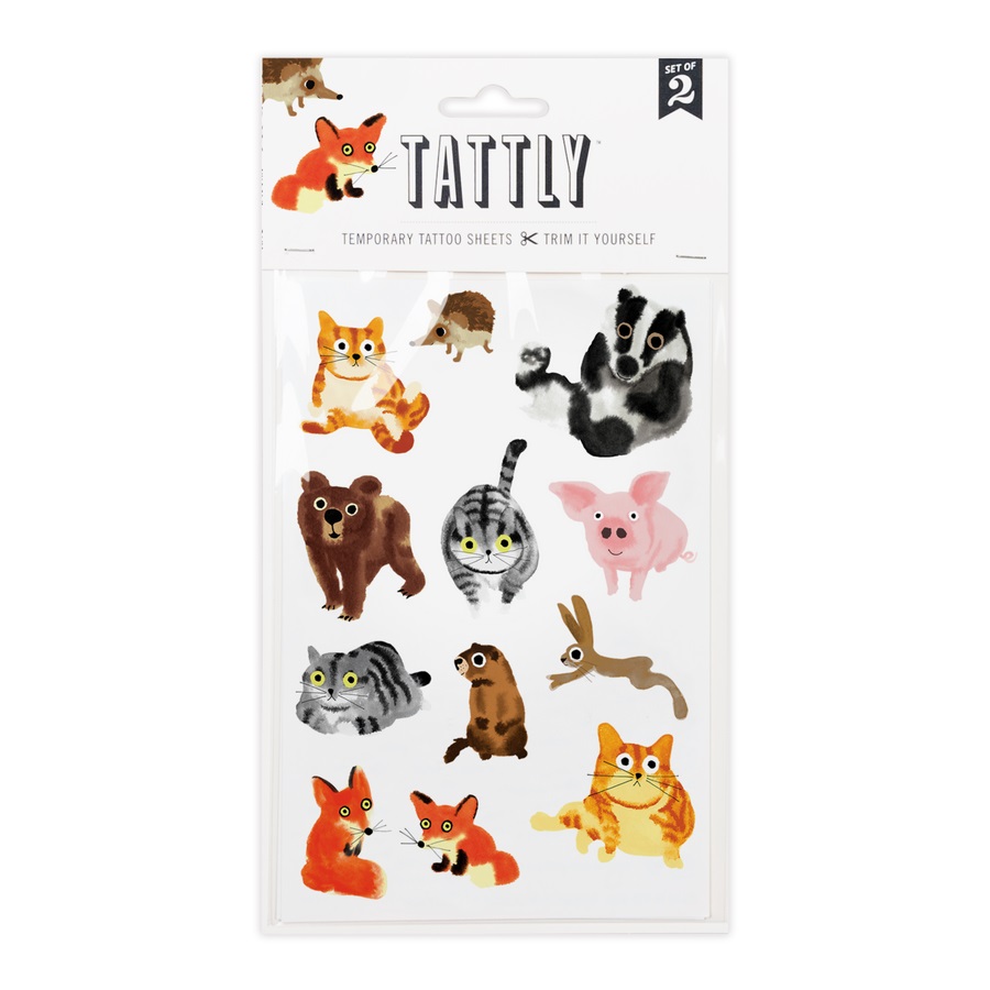 Tattly Furry Friends Sheet By Kevin Waldron Review