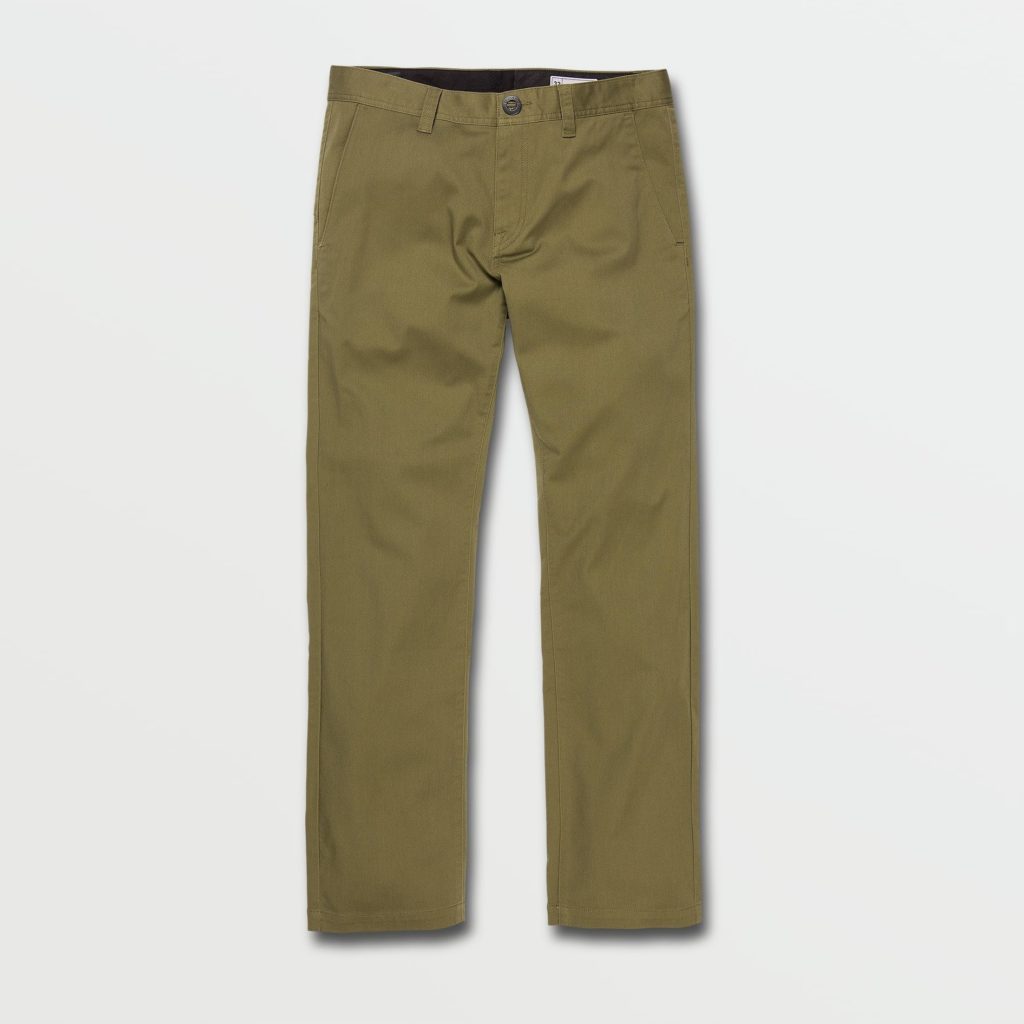 Volcom Frickin Modern Stretch Pants Martini Olive Review