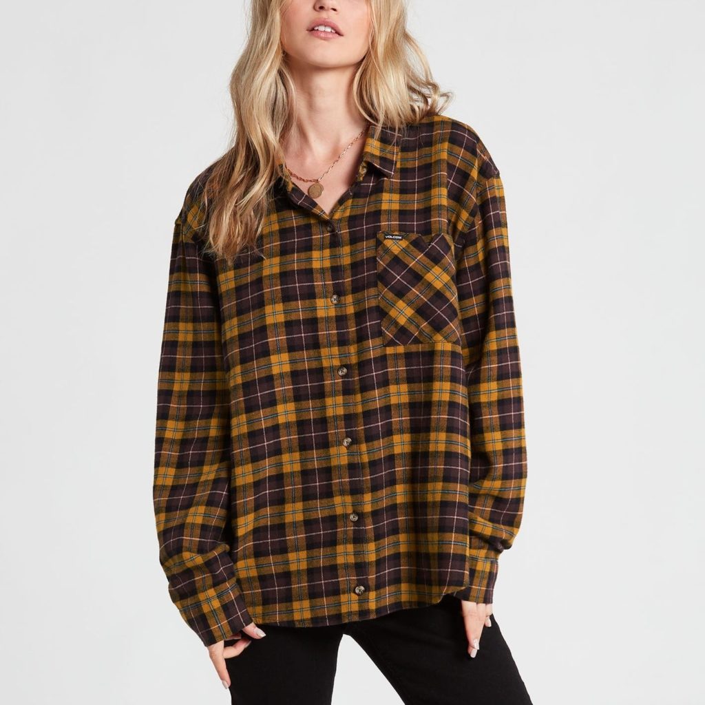 Volcom Plaid To Meet U Ls Shirt Bronze Review