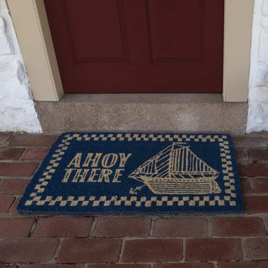 American Floor Mats Ahoy There Hand Woven Coconut Fiber Doormat Review