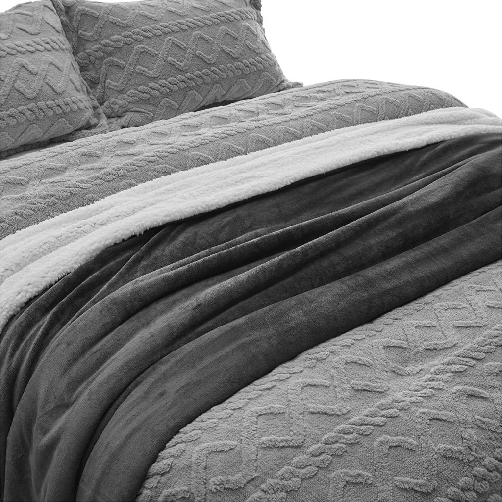 Bedsure Sherpa Fleece Throw Blanket Review