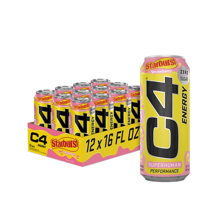 C4 Energy Drink Carbonated C4 Energy X Starburst Candy Review