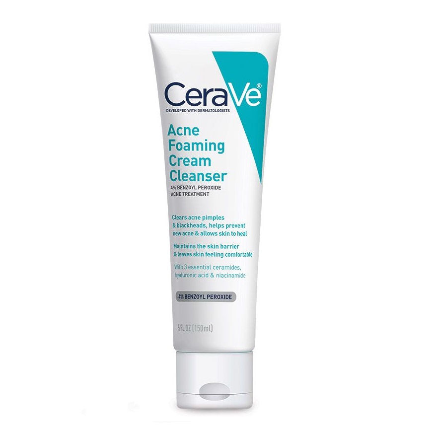 CeraVe Acne Foaming Cream Cleanser Review