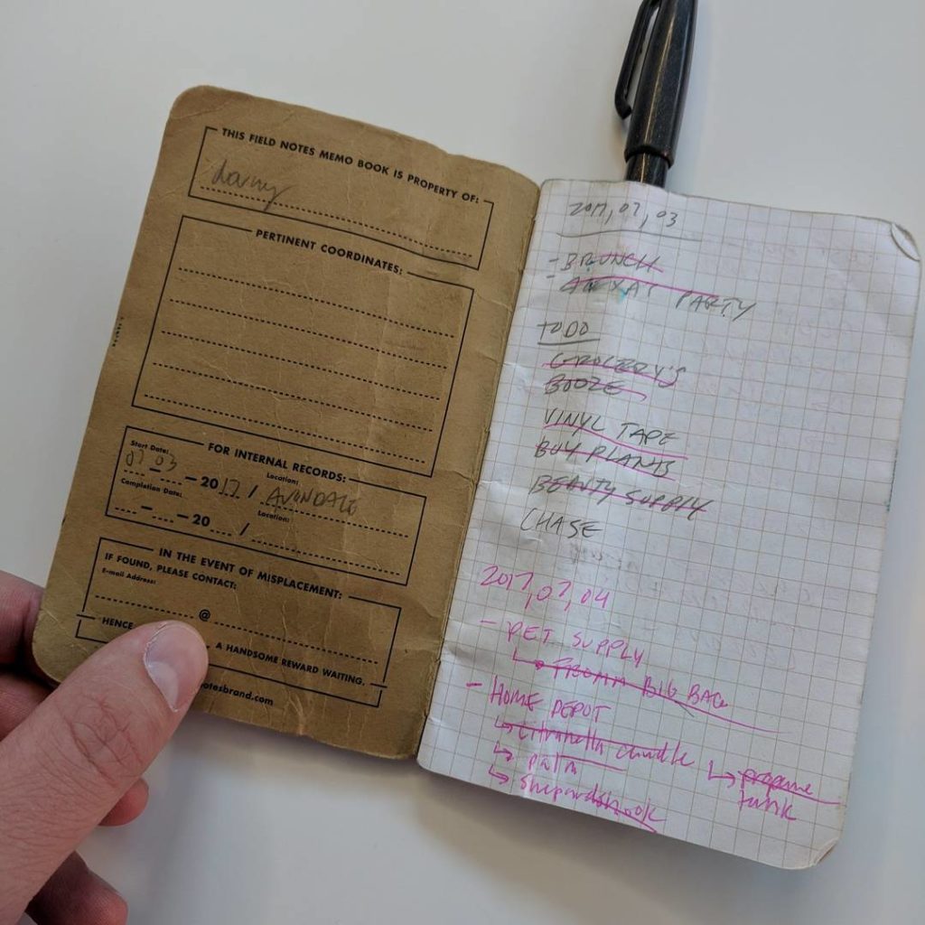 Field Notes Review