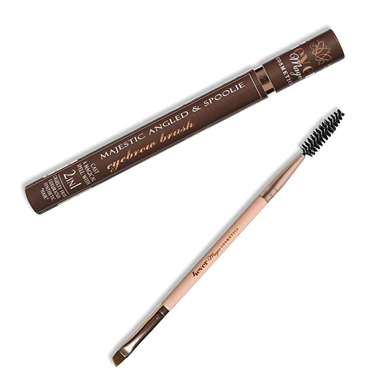 Forever Magic Majestic Angled and Spoolie Eyebrow Brush Cosmetics Review