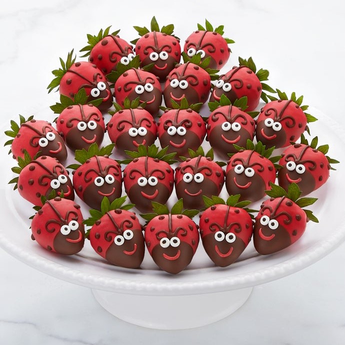 Fruit Bouquets Delightful Ladybug Dipped Strawberries Review