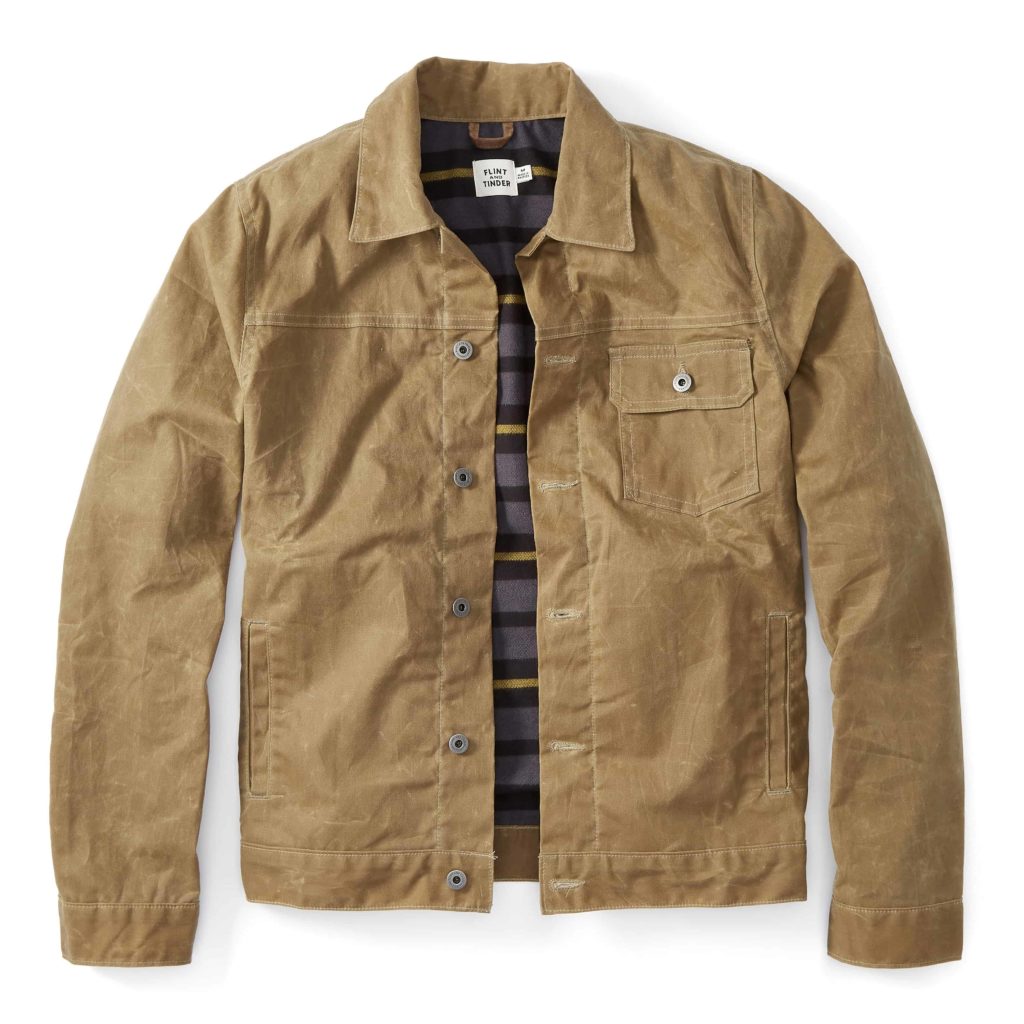 Huckberry Waxed Trucker Jacket by Flint and Tinder Review