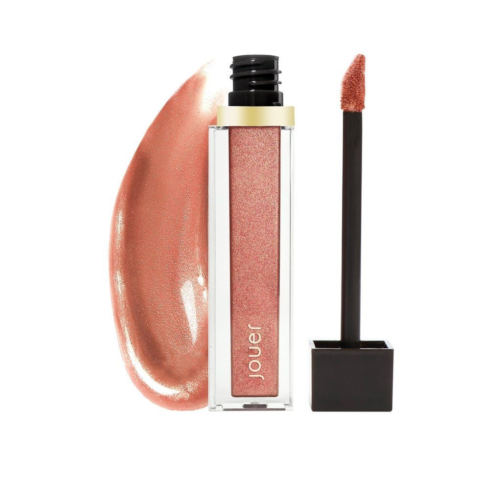 Jouer Cosmetics High Pigment Pearl Lip Gloss - Rose Gold Review