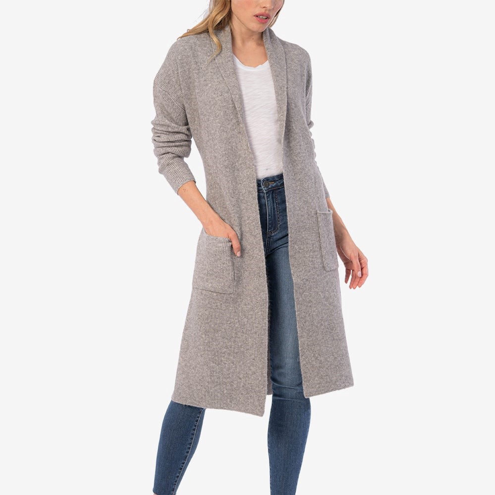 Kut from the Kloth Vivianne Cozy Long Duster Cardigan Review