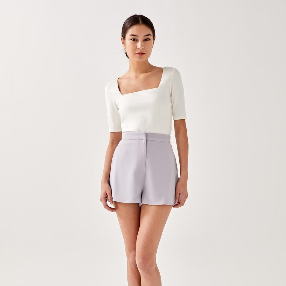 Love Bonito Review 7 Love Bonito Tegan Fitted Square Neck Top Review