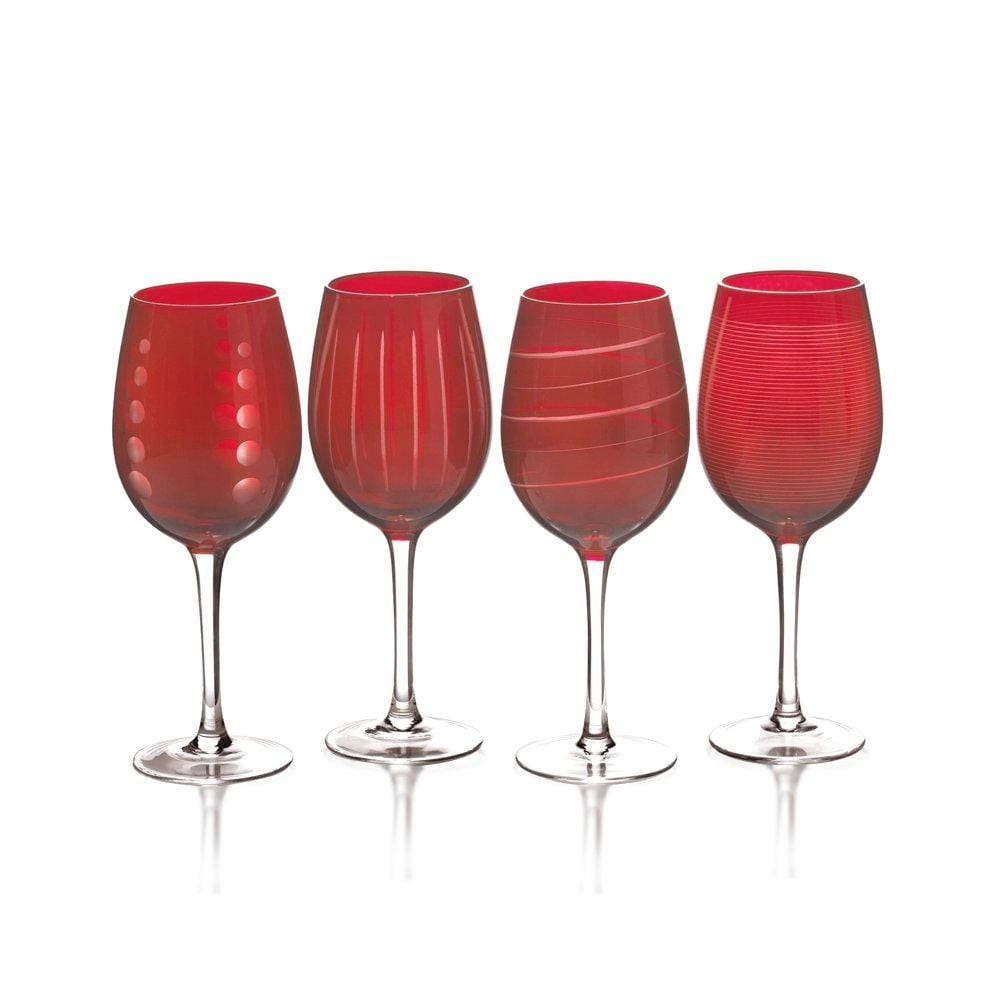 Mikasa Cheers Ruby Set Of 4 Wine Glasses Review