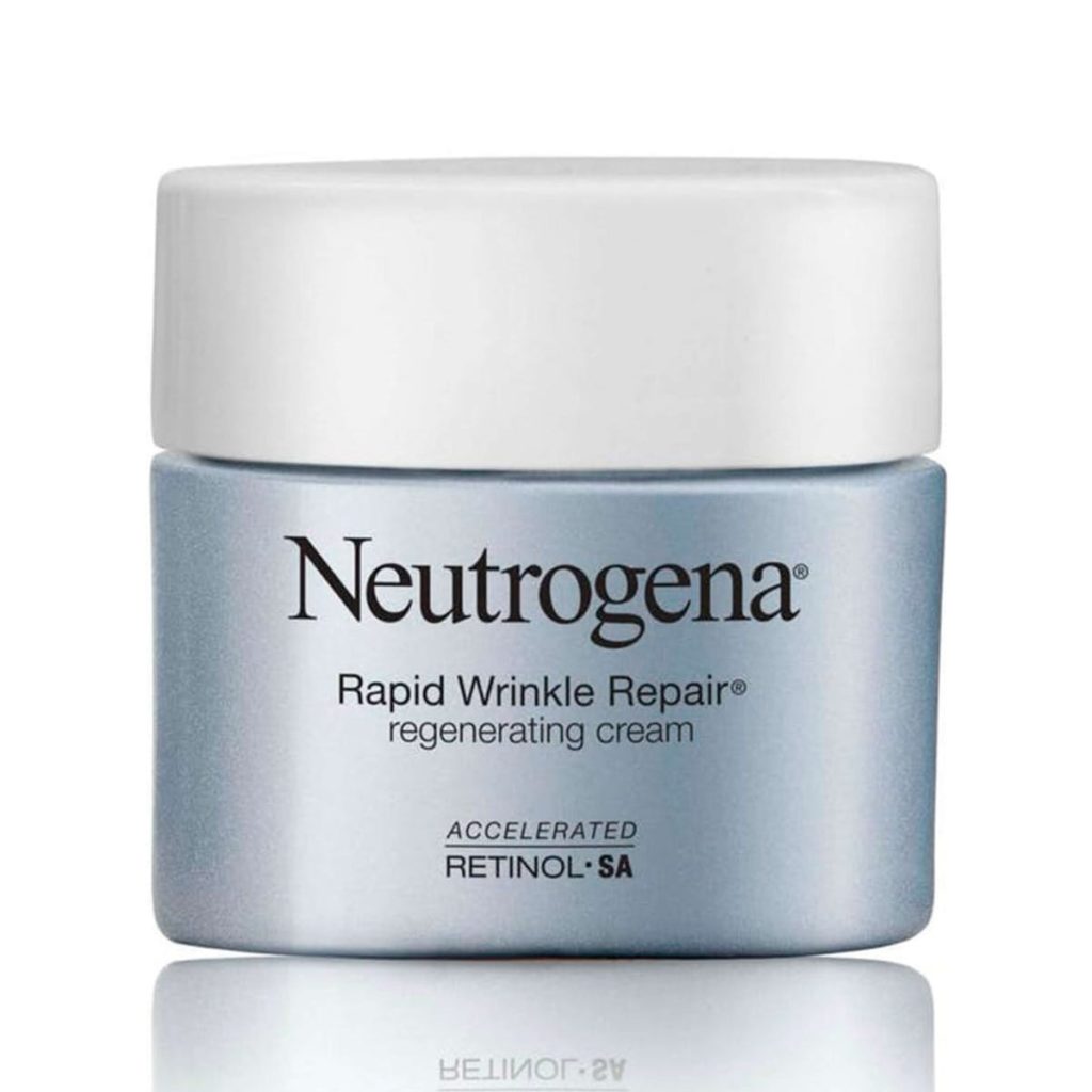Neutrogena Rapid Wrinkle Repair Regenerating Anti-Wrinkle Retinol Cream + Hyaluronic Acid Review
