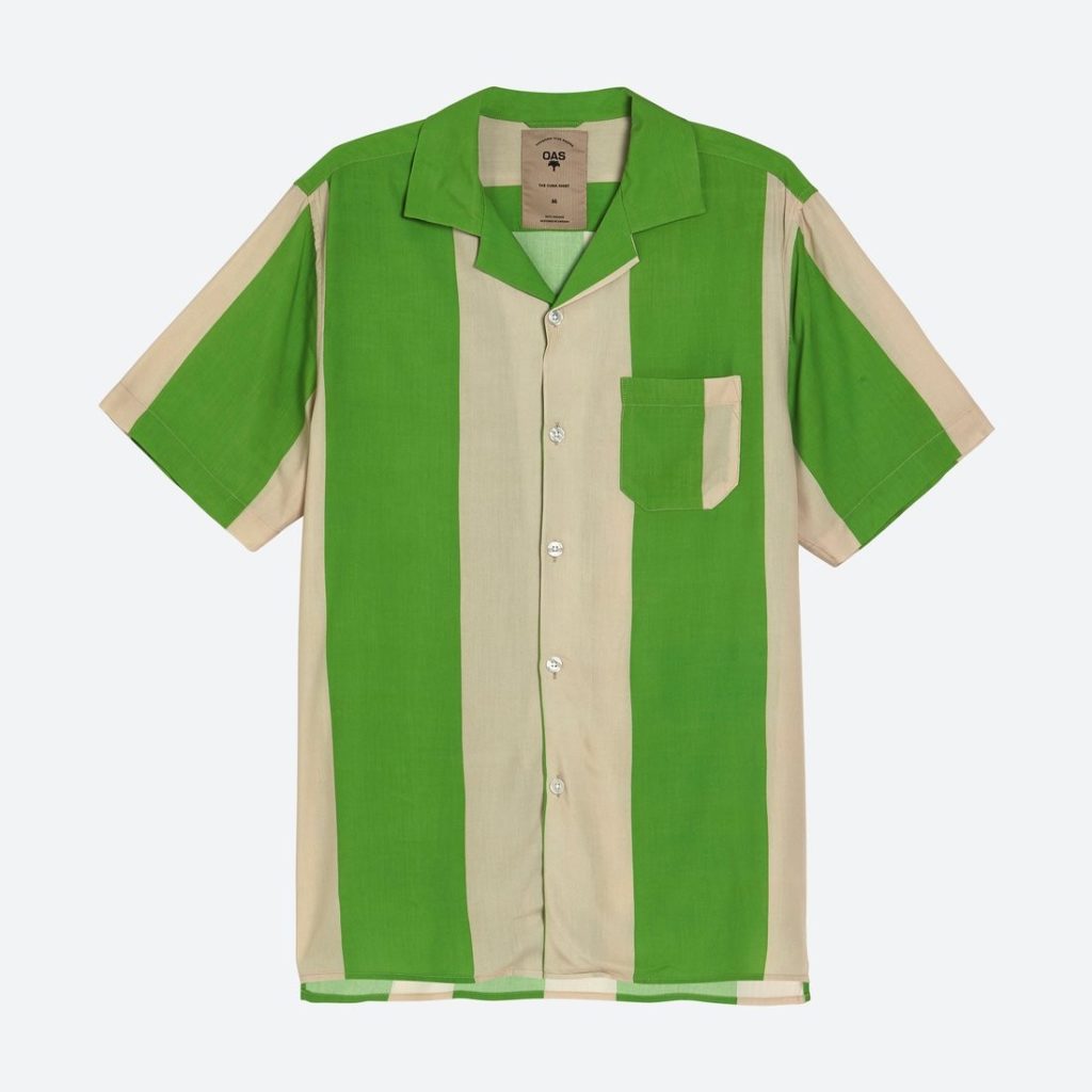 OAS Company Emerald Stripe Viscose Shirt Review