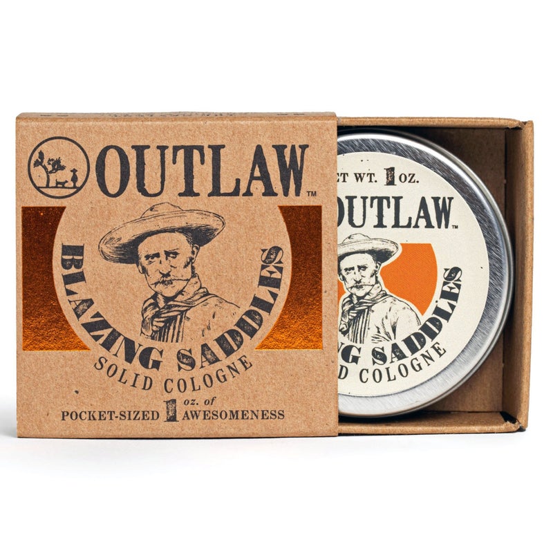 Outlaw Soaps Blazing Saddles Western Solid Cologne Review