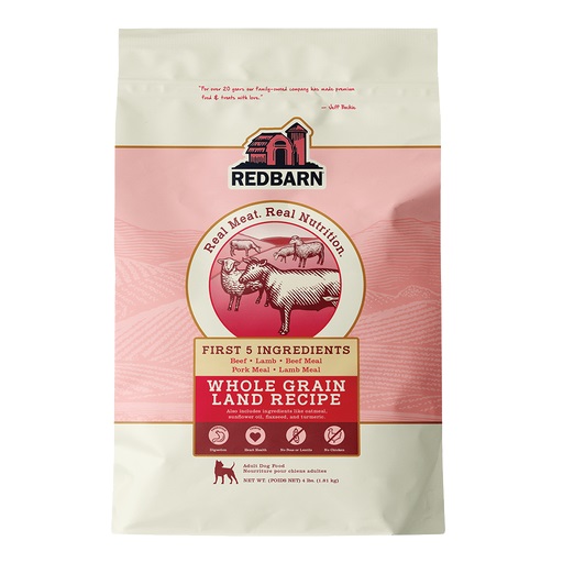 Redbarn Whole Grain Land Recipe Dog Food Review