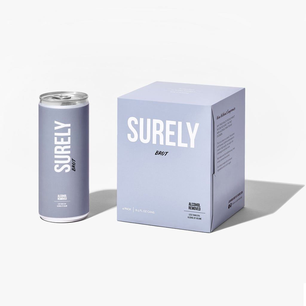 Surely Non-Alcoholic Brut Can (4 Pack) Review