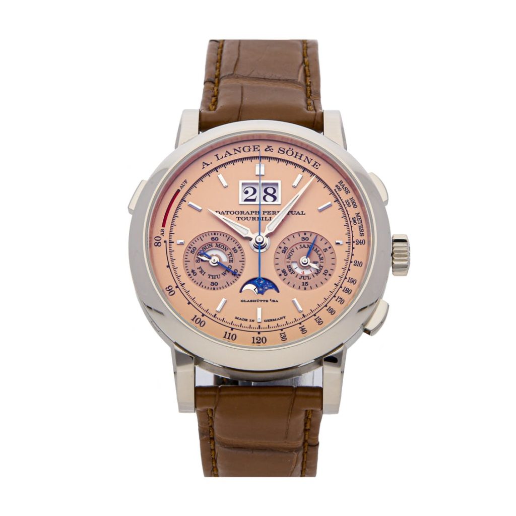 WatchBox Review 5 WatchBox A. Lange & Sohne Pre-Owned Saxonia Datograph Perpetual Tourbillon Limited Edition Review