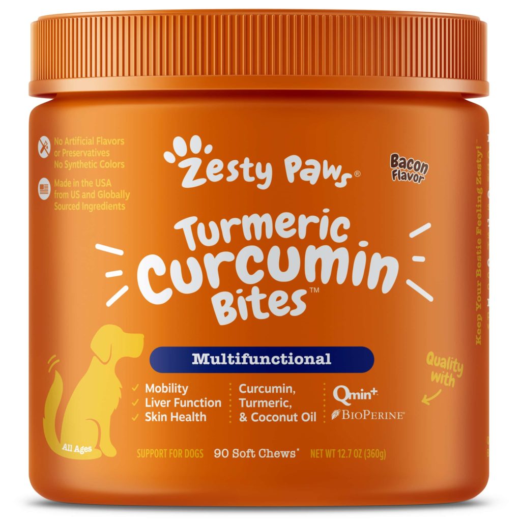 Zesty Paws Turmeric Curcumin Bites Review