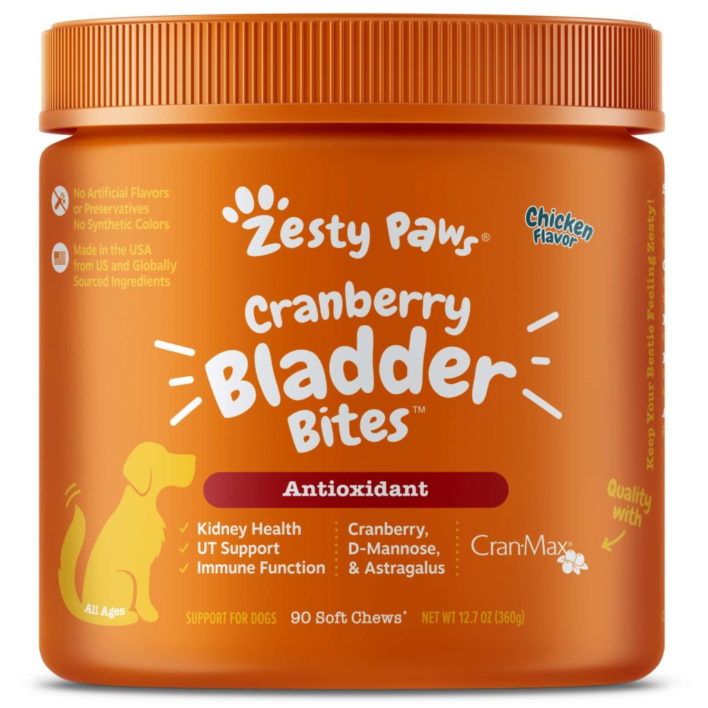 Zesty Paws Cranberry Bladder Bites Review