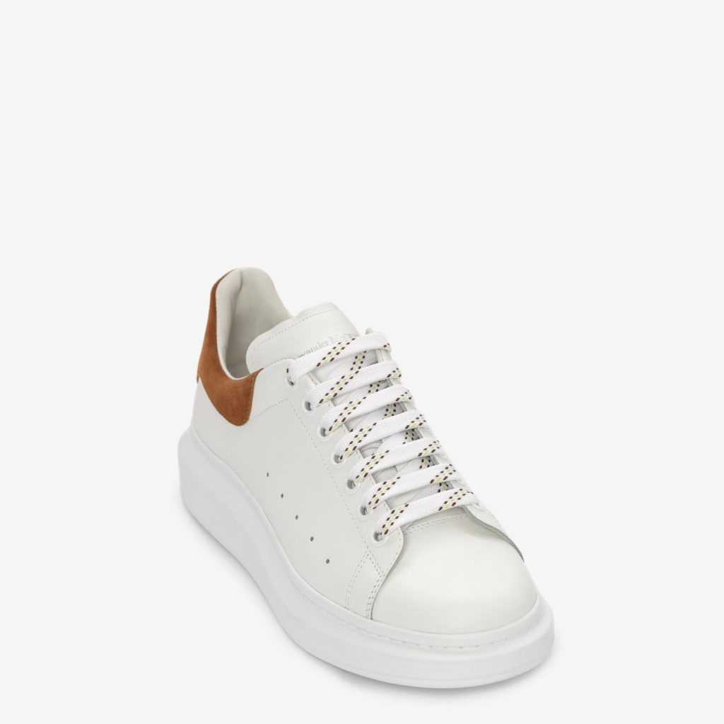 Alexander McQueen Men's Oversized Sneaker in Cedar Review