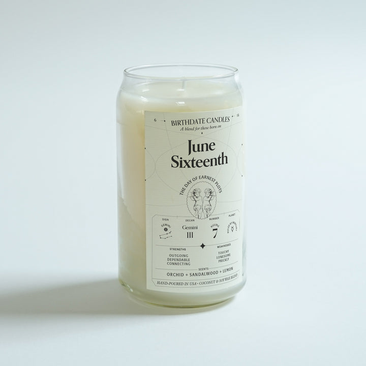 Birthdate Co. The June Sixteenth Candle Review