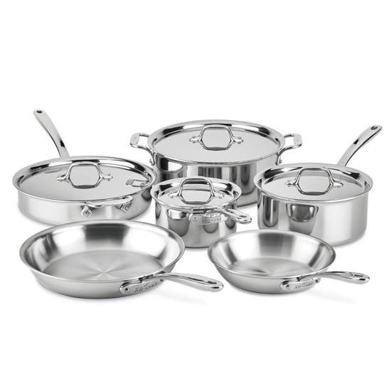 All-Clad 10 Piece Pots and Pans Set - D3 Everyday Stainless Review