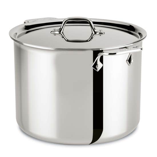 All-Clad D3 Stainless 3-ply Bonded Cookware, Stockpot with Lid, 12 Quart Review