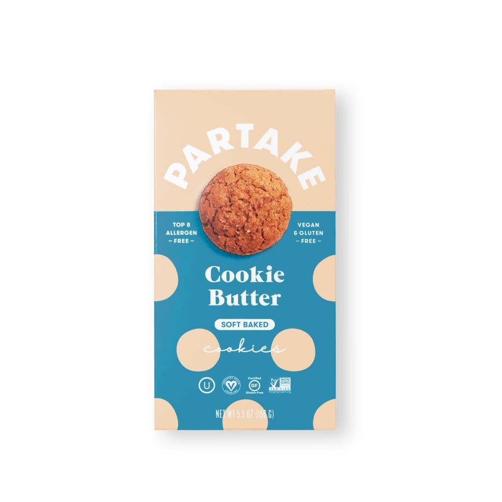 Partake Foods Soft Baked Cookie Butter Cookies Review