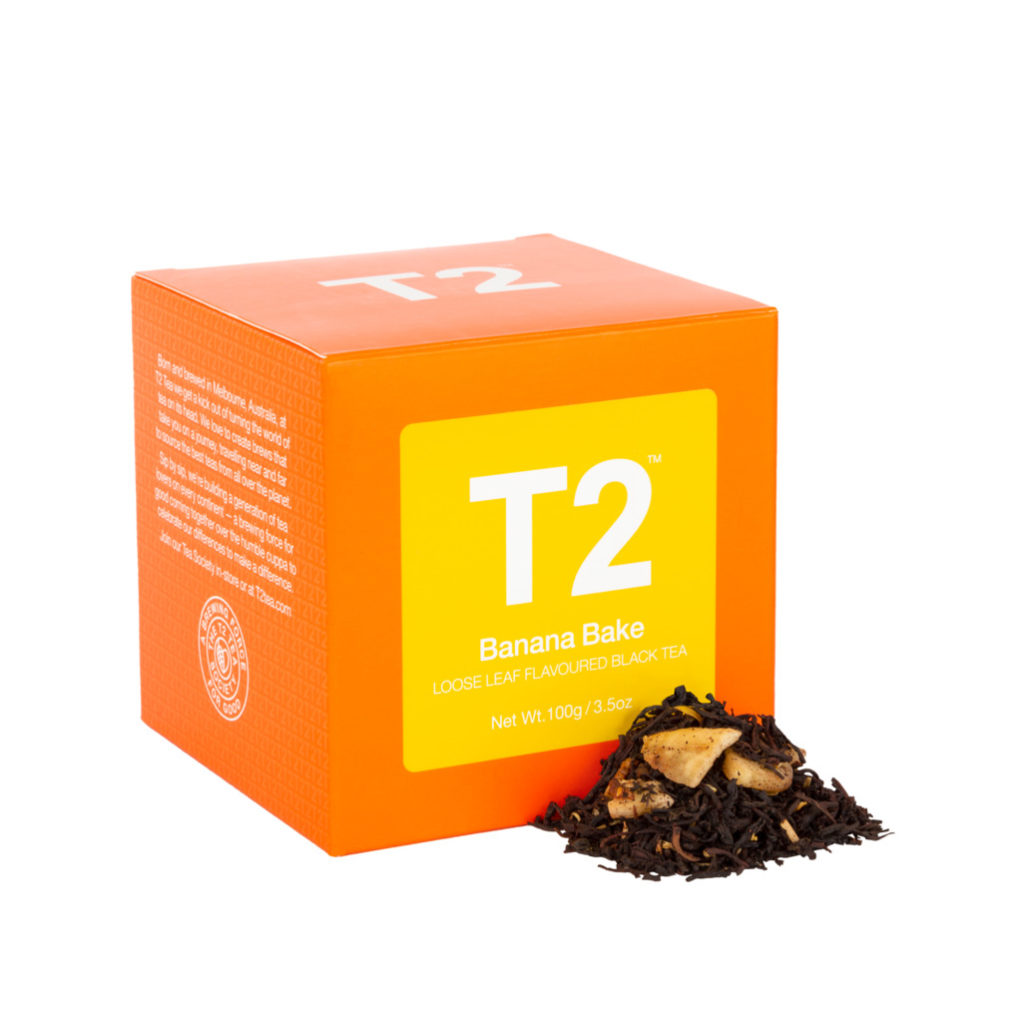 T2 Tea Banana Bake Loose Leaf Gift Cube Review