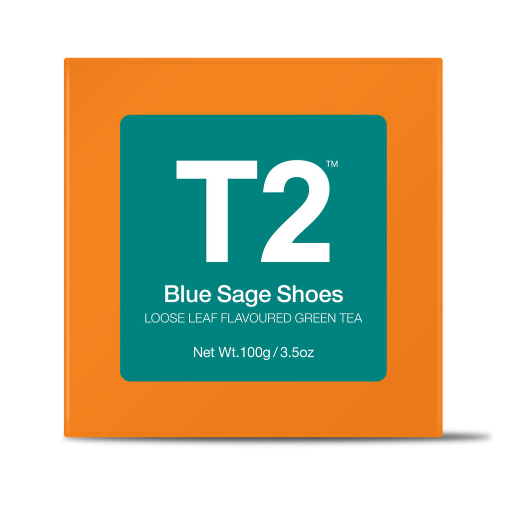 T2 Tea Blue Sage Shoes Loose Leaf Gift Cube Review