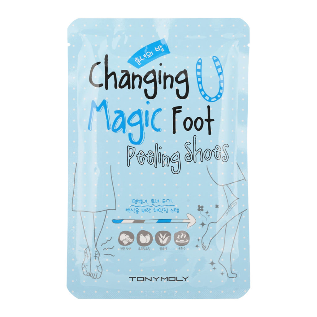 TONYMOLY Changing U Magic Foot Peeling Shoes Review 