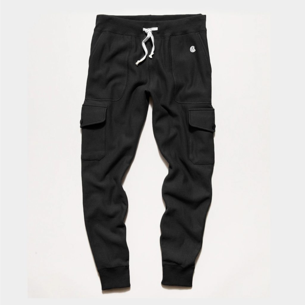 Todd Snyder Utility Cargo Sweatpant In Black Review