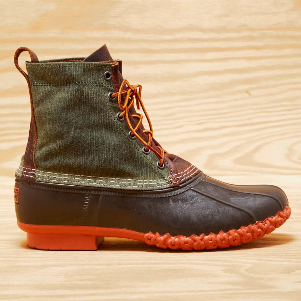 Todd Snyder Waxed Canvas Bean Boots In Olive Review