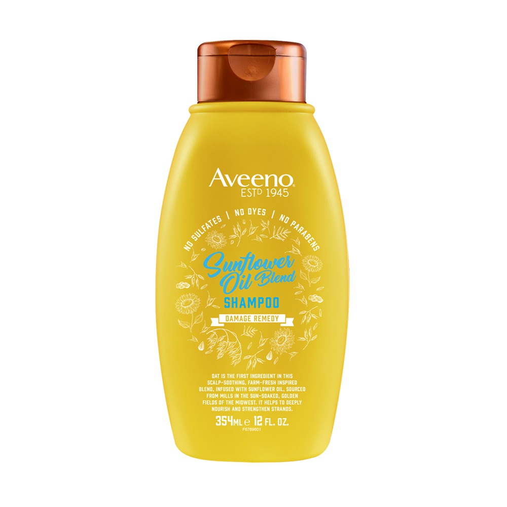 Aveeno Sunflower Oil Blend Shampoo For Dry Damaged Hair Review
